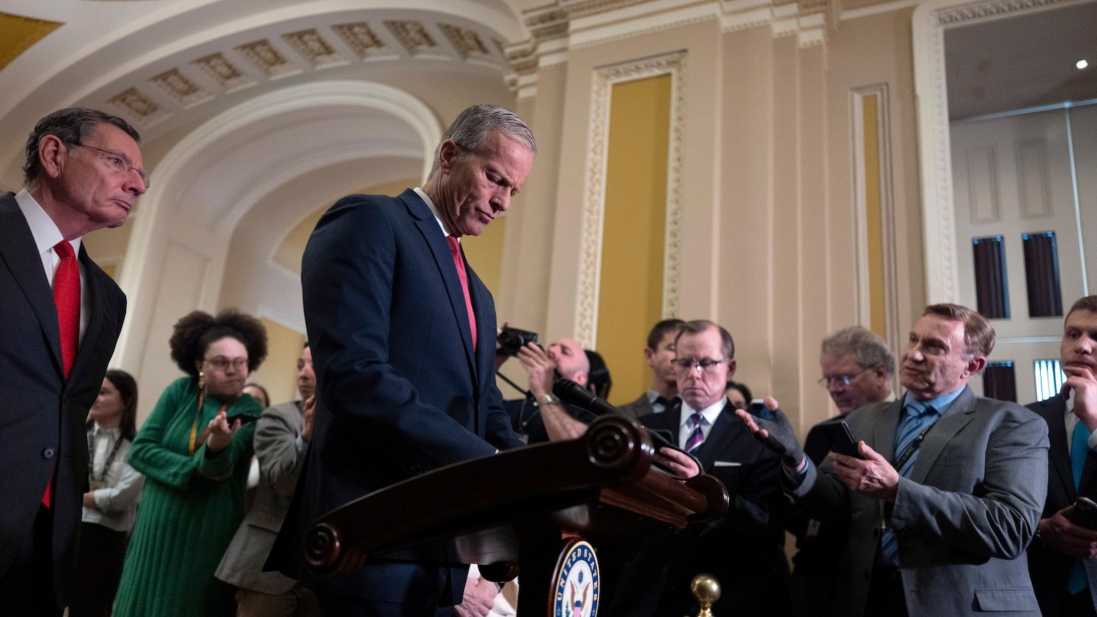 Republicans are pursuing separate paths to get trump's priorities through Congress