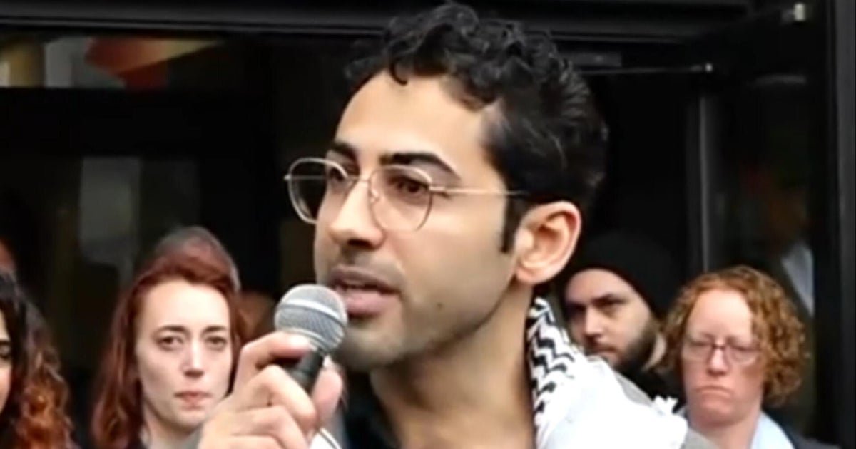 Released patentinian columbia mohdawi student says trump, "I have no fear of you"