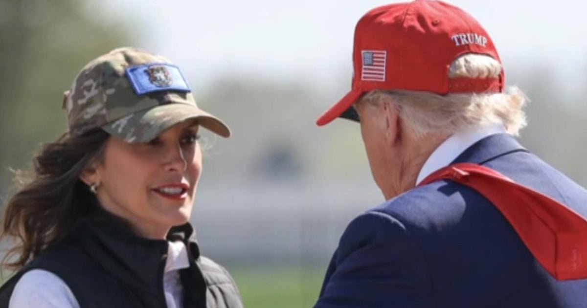 Analyze Gretchen's interactions whitmer with trump