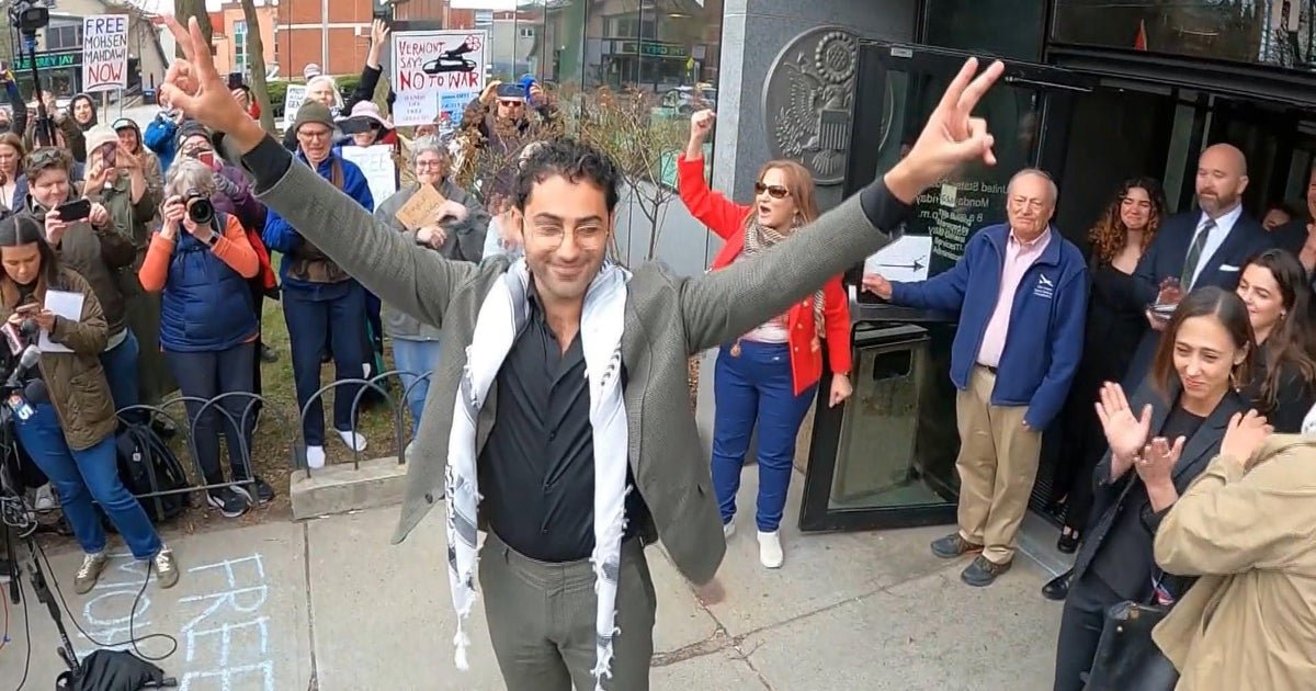 Student Columbia released from ice custody says trump administration: "I am not afraid of you"