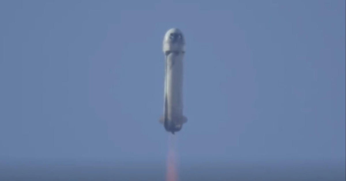 Blue origin launches 6 passengers on the sub-Orbital trip to the edge of space