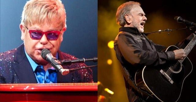 Legends: Neil Diamond and Elton John