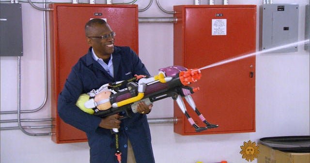 Making a big splash with the super soaker