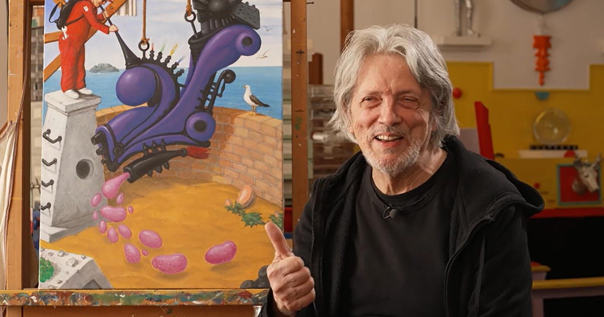 Wonderful day of the artist of Luigi Serafines