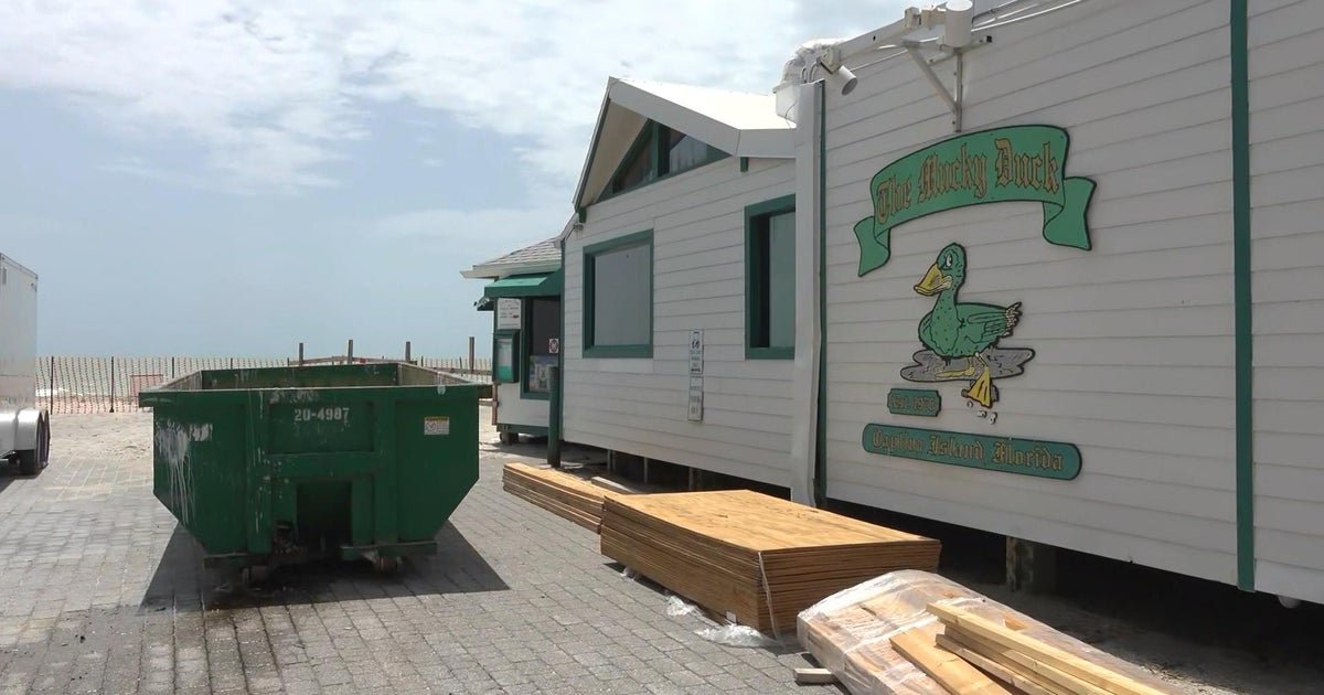 The mucky of the Florida Ducks Duckbar barb for rebuilding after Helene hurricanes and Milton