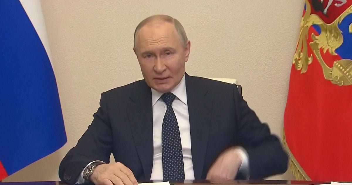 President Trump said he was talking with Putin, who voted to answer the Ukraine's attack