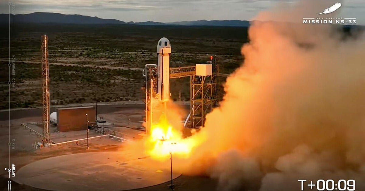 The blue origin launches 6 more passengers to the shore of space and back