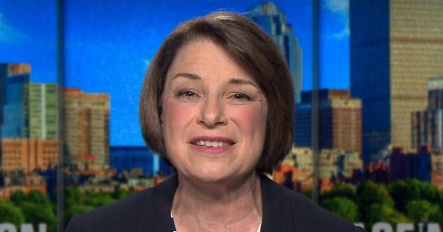 Klobuchar says Trump use fee "as a meat claise"
