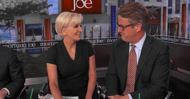 Joe scarborough and mika Brzeziki of "Morning Joe"