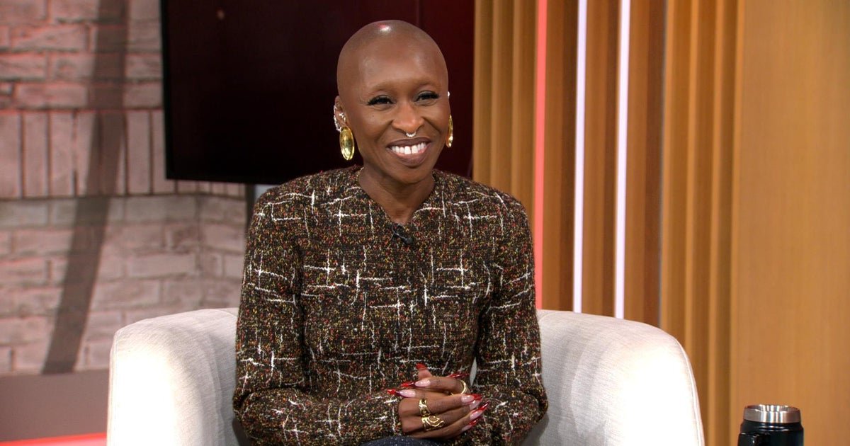 Cynthia Erivo on Egyptian evolution in "ware" ware "and that expect it tony you tony