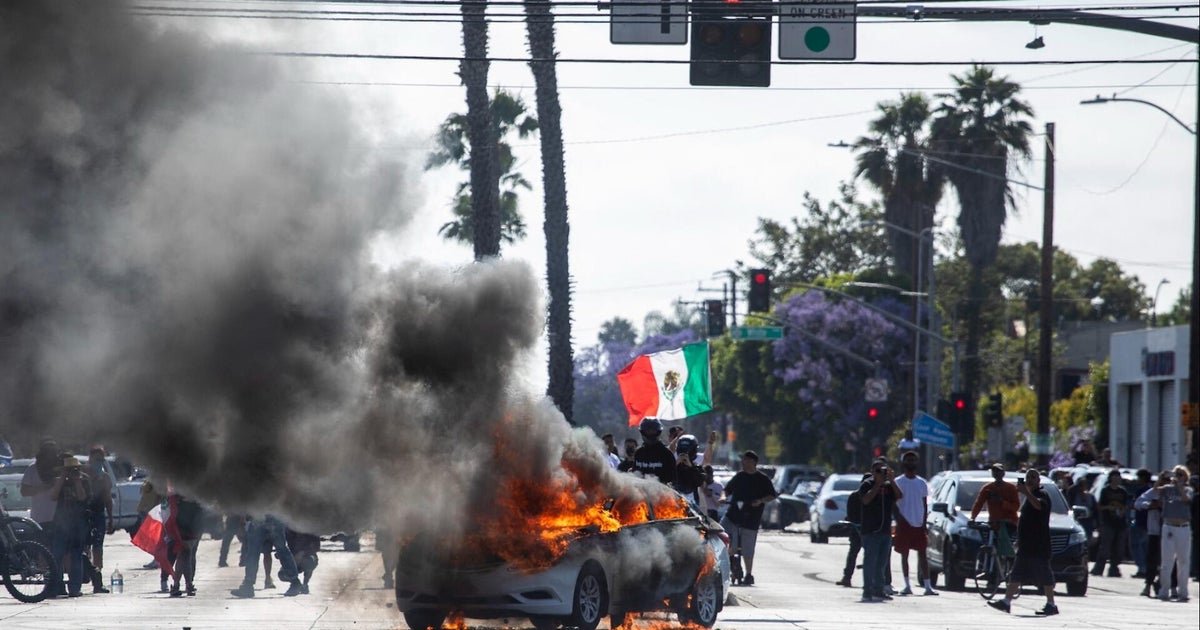The wood react to Trump Send National Guard to LA
