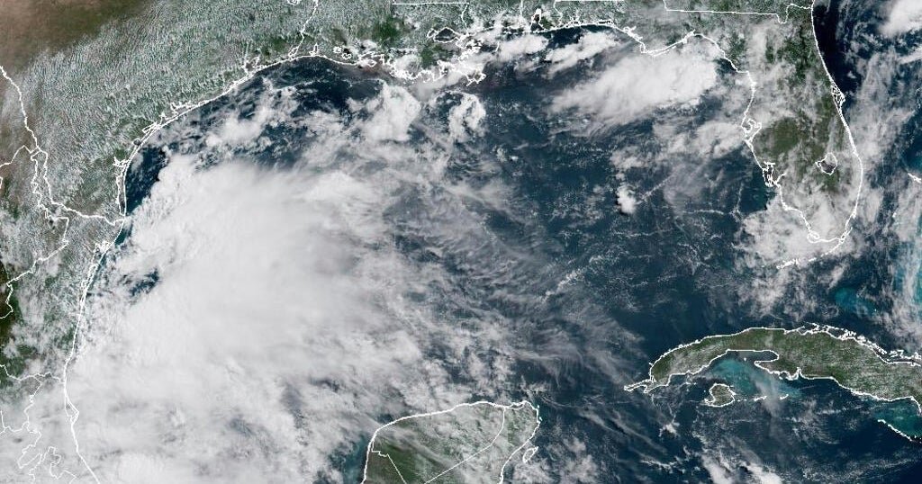 Barry Tropical Storms and Flosie forms Mexico's ribs