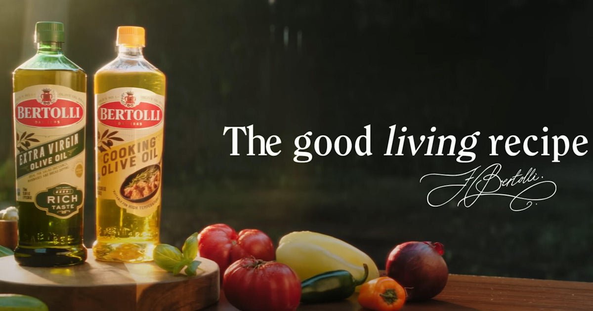 Bertolli reimagin olive oil for a substantible future, by the table trace