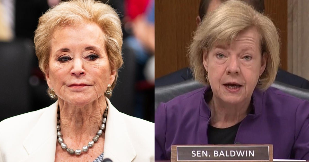 Baldwin Grills McMahon on funds non-funds for students, schools, approve of congress