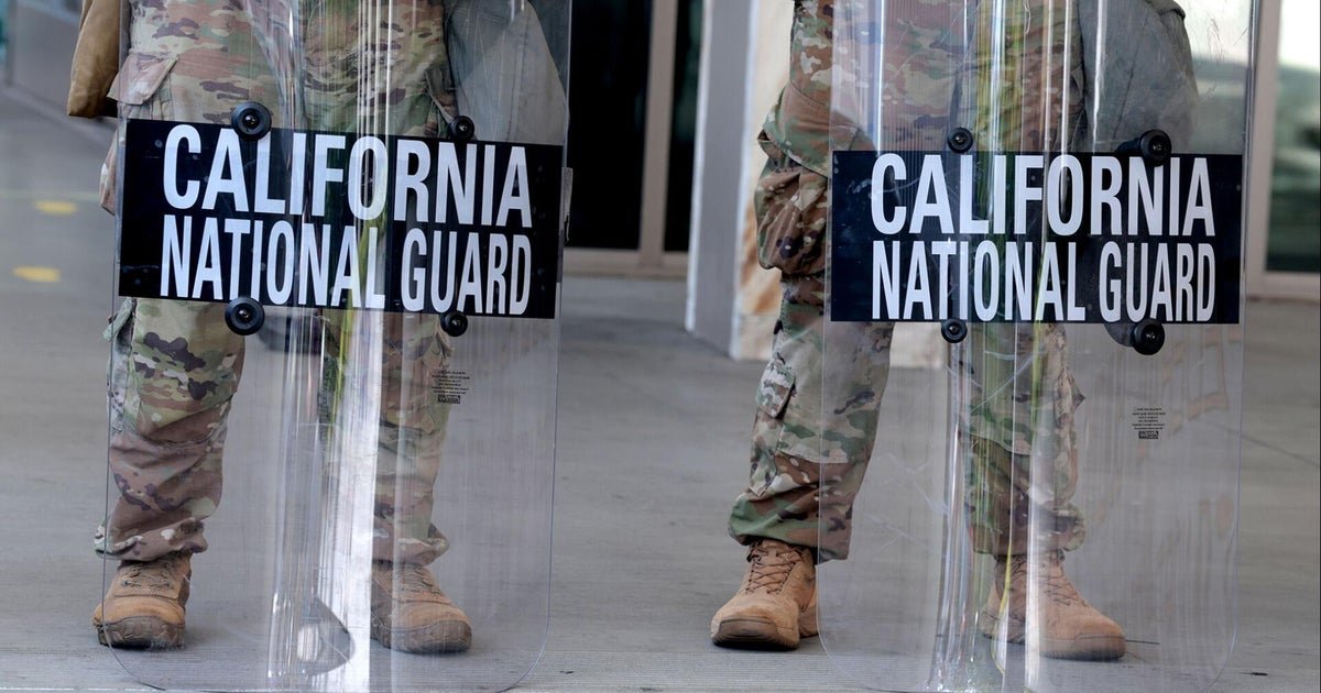Examine the legal justification of the National Imprading Trump in Los Angeles