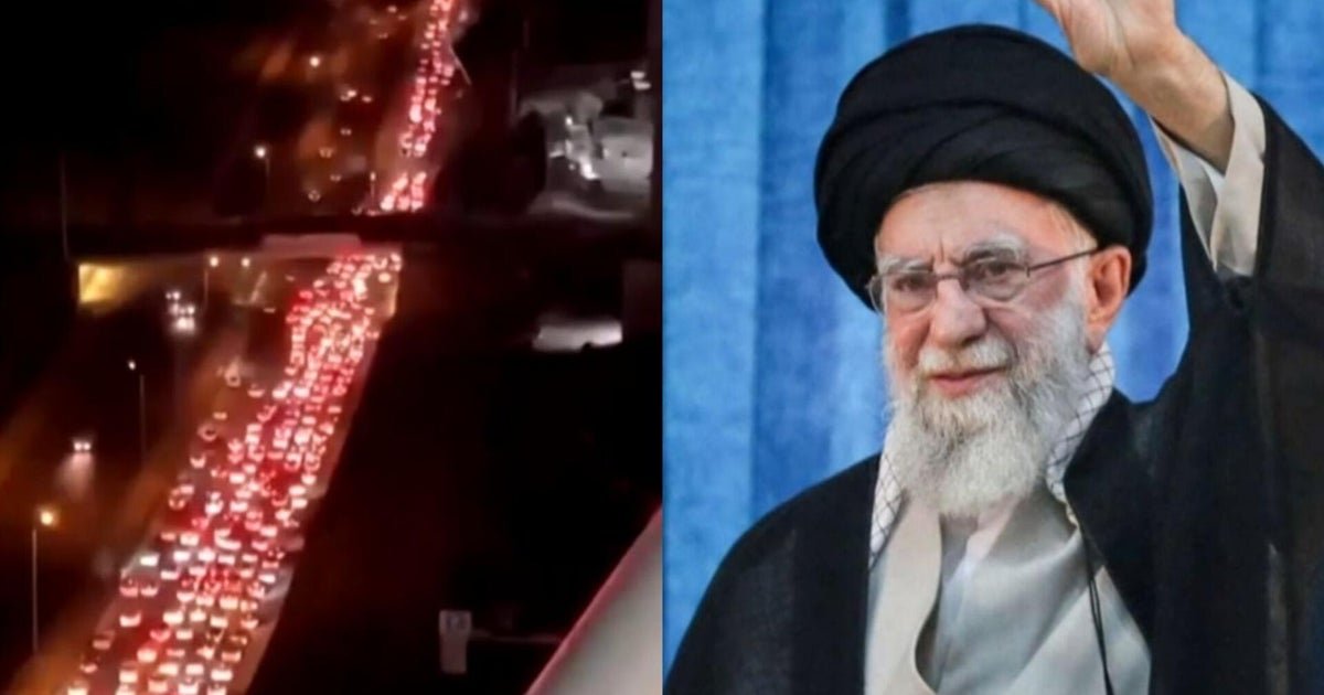 Iranians evacuan capital Tehran, some say the regime is frightened
