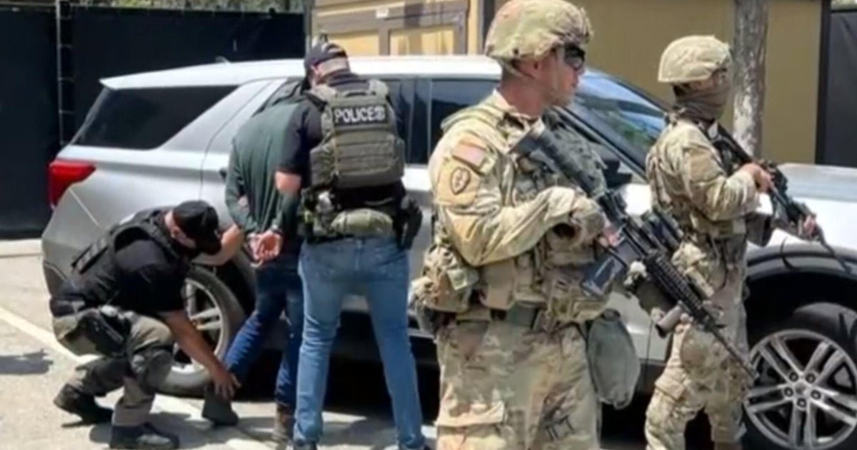 The national guard attendes ice with arrests in Los Angeles