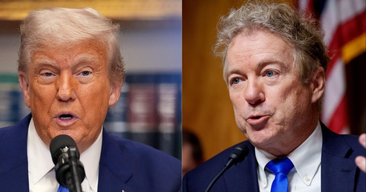 Trump Blasts Rand Rand Pa Paolo Amid Budget Bill Dark