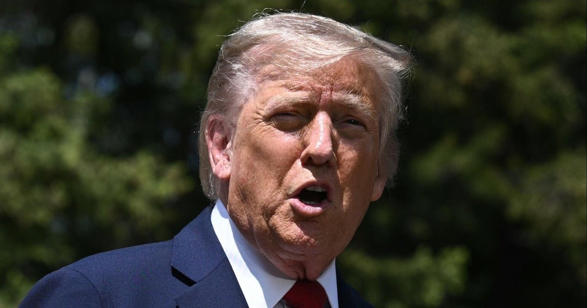 Trump says he wants a "real goal" to Iran's nuclear program