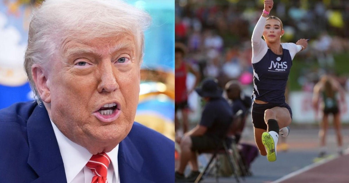 Trump tiny california after the state left transgender athlete competes