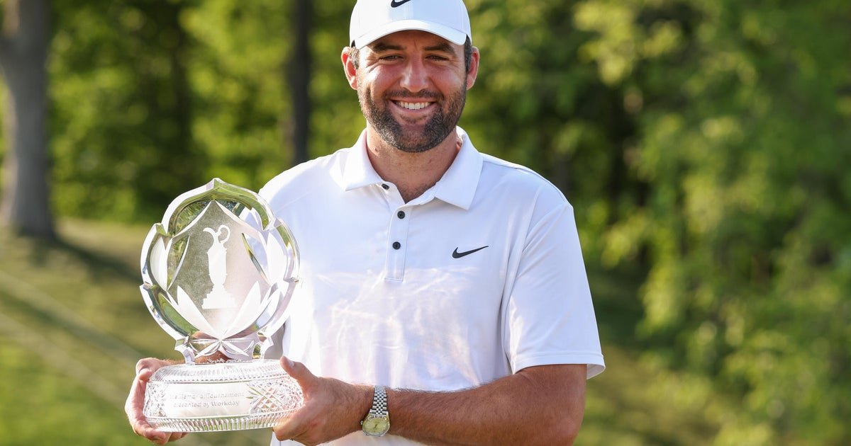 Scottie Scheffer Rimorial Victoria, icing the tiger Woods as just repeat winners