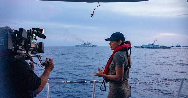 60 minutes international incident testimons in the South China Sea