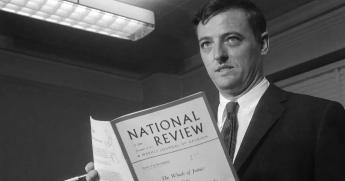 William Buckley and his unit to propel America to the right