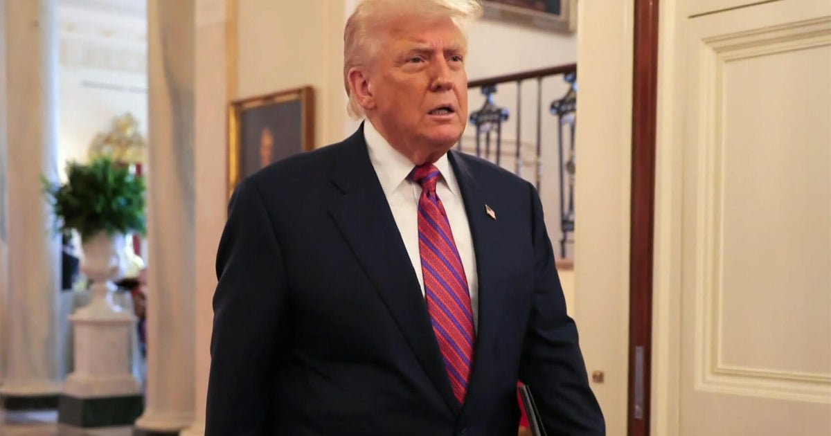 Trump's approval has dipping, CBS News Poll is found