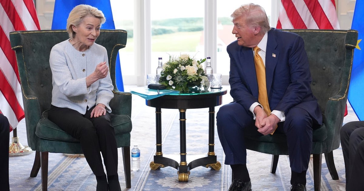 Trump says he reached the trading trade with the European Union as the 1 of the Badline of Augh