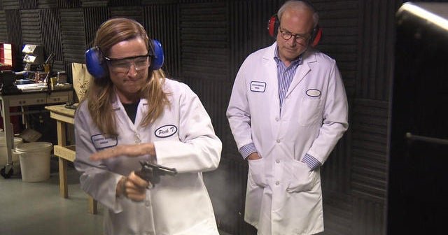 How long is fan fire a double-action revolver?