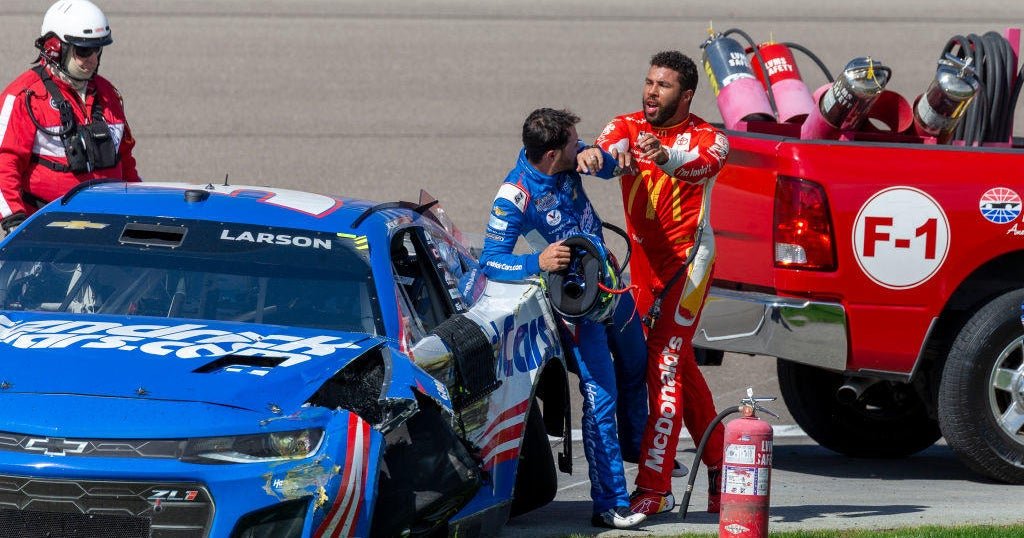 Bubba Wallace suspended from the next nasar race of nasar after incident expiration