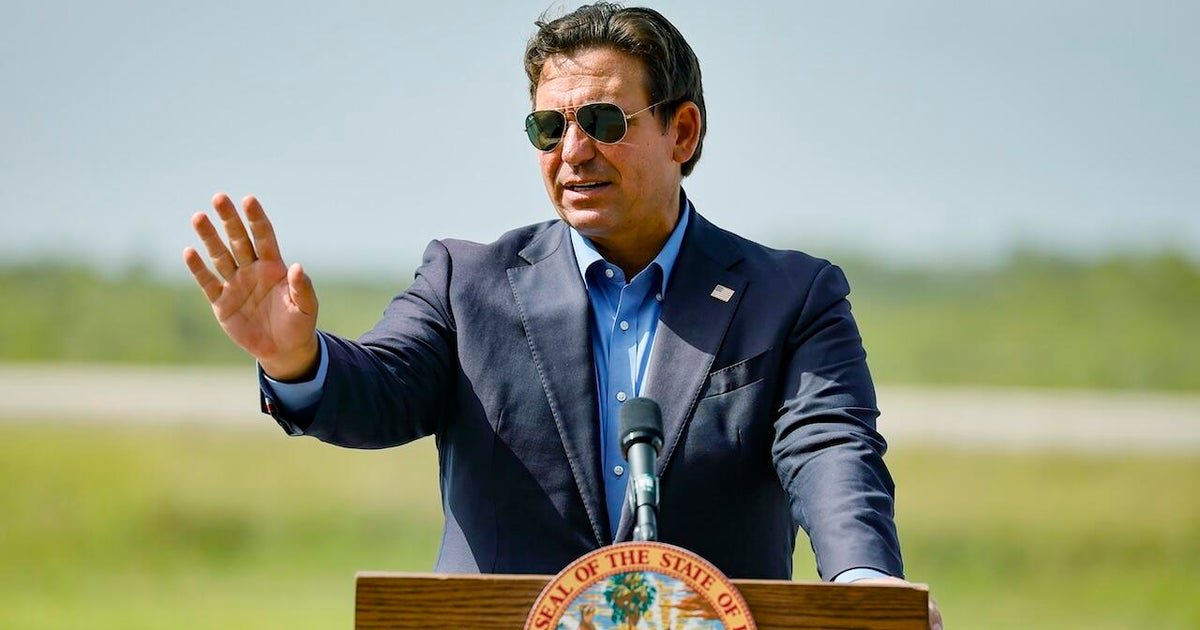 Florida Gov. Ron Desantis says Deportment flights from "Alcatraz Aligator" will get