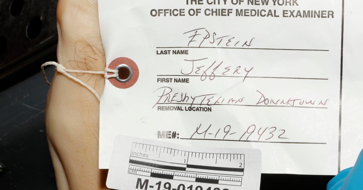 Autopsy of Jeffrey EpStein: a more looking out - "60 minutes"