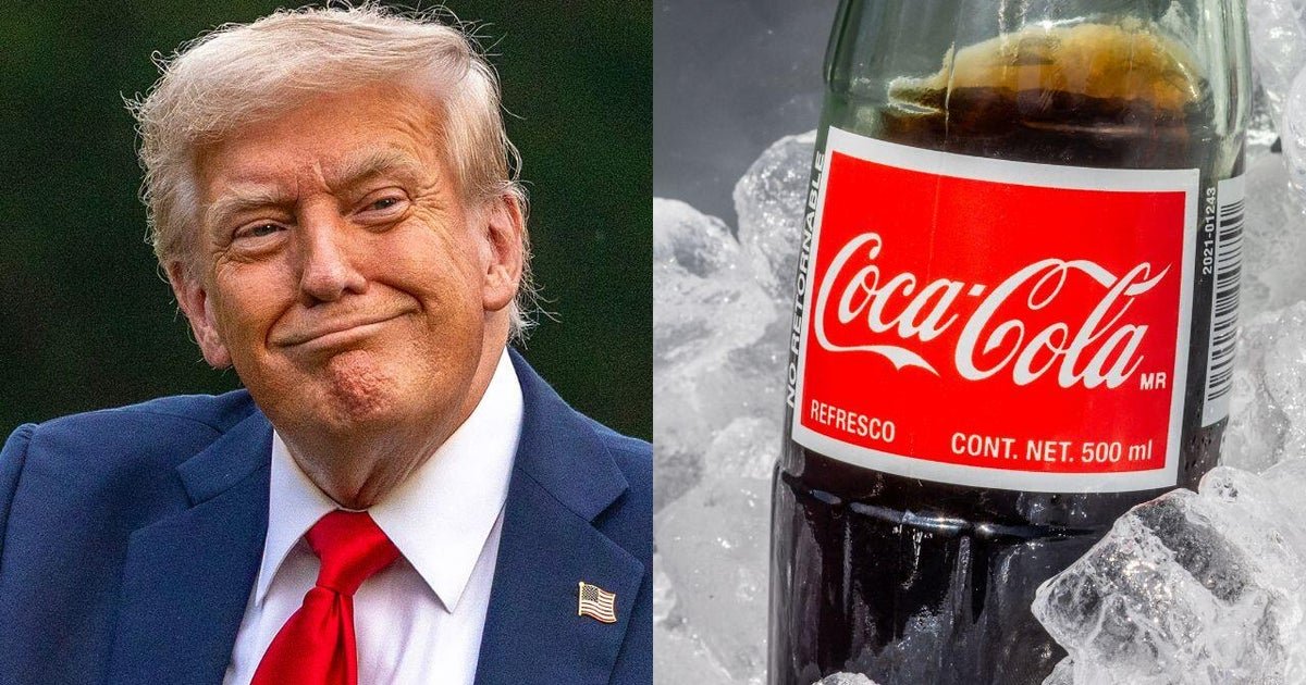 Trump says Coke agrees to change the formula back to the cane sugar, as in Mexico