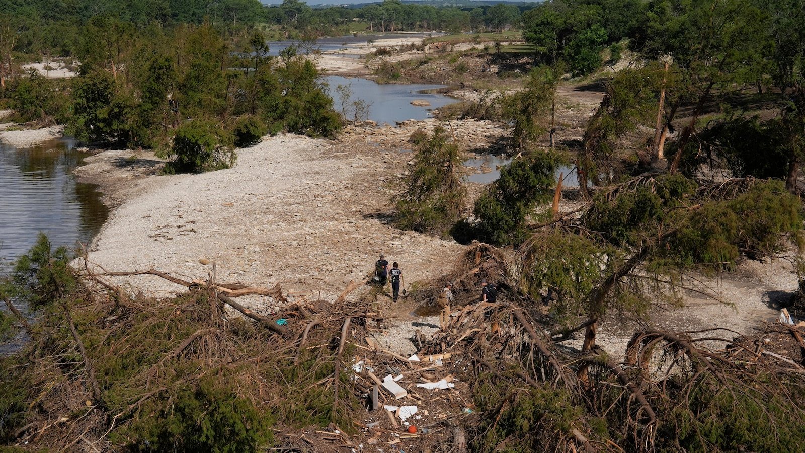 Hundreds were reported missing after Texas floods. Most of them have been found safe