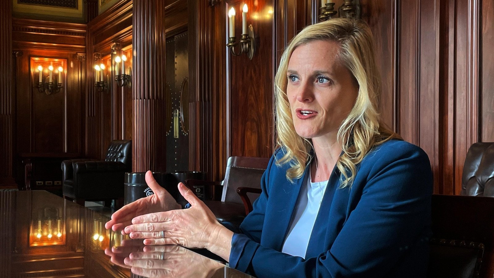 The state of Wisconsin Wisconsin Secretary is not running for the Governor but Mulls Lieutor of the Governor's Governor